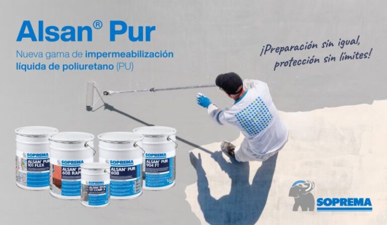 Innovación en impermeabilización líquida con Alsan® Pur, la nueva gama ...