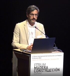 Ibán Carpintero, representante de FORUM HOLZBAU en España