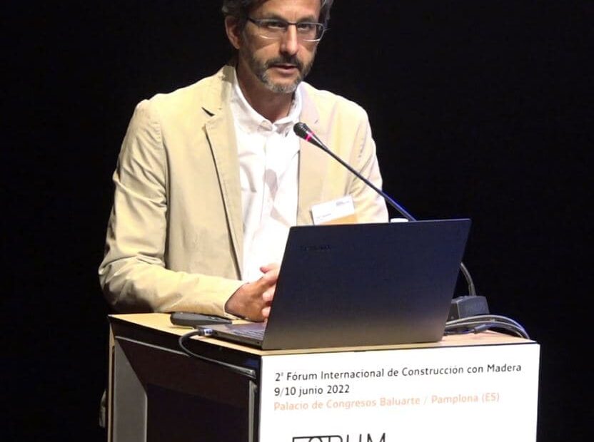 Ibán Carpintero, representante de FORUM HOLZBAU en España